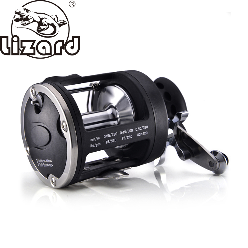 Рыболовная катушка Lizard Fish – обзор и цена Trolling Reel